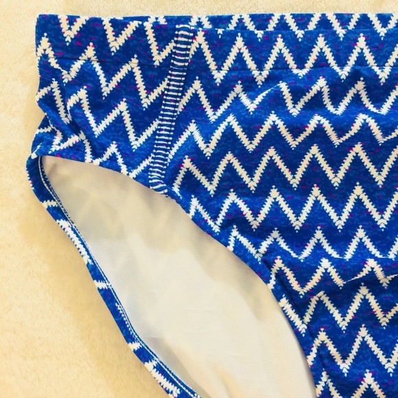 Penbrooke PB Sport Blue Bikini Bottom Sz 12 - Picture 5 of 6